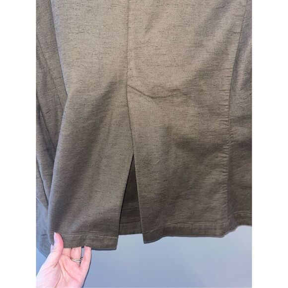 Hannes Roether Women's Brown Blazer Small Cotton Linen - Picture 5 of 5